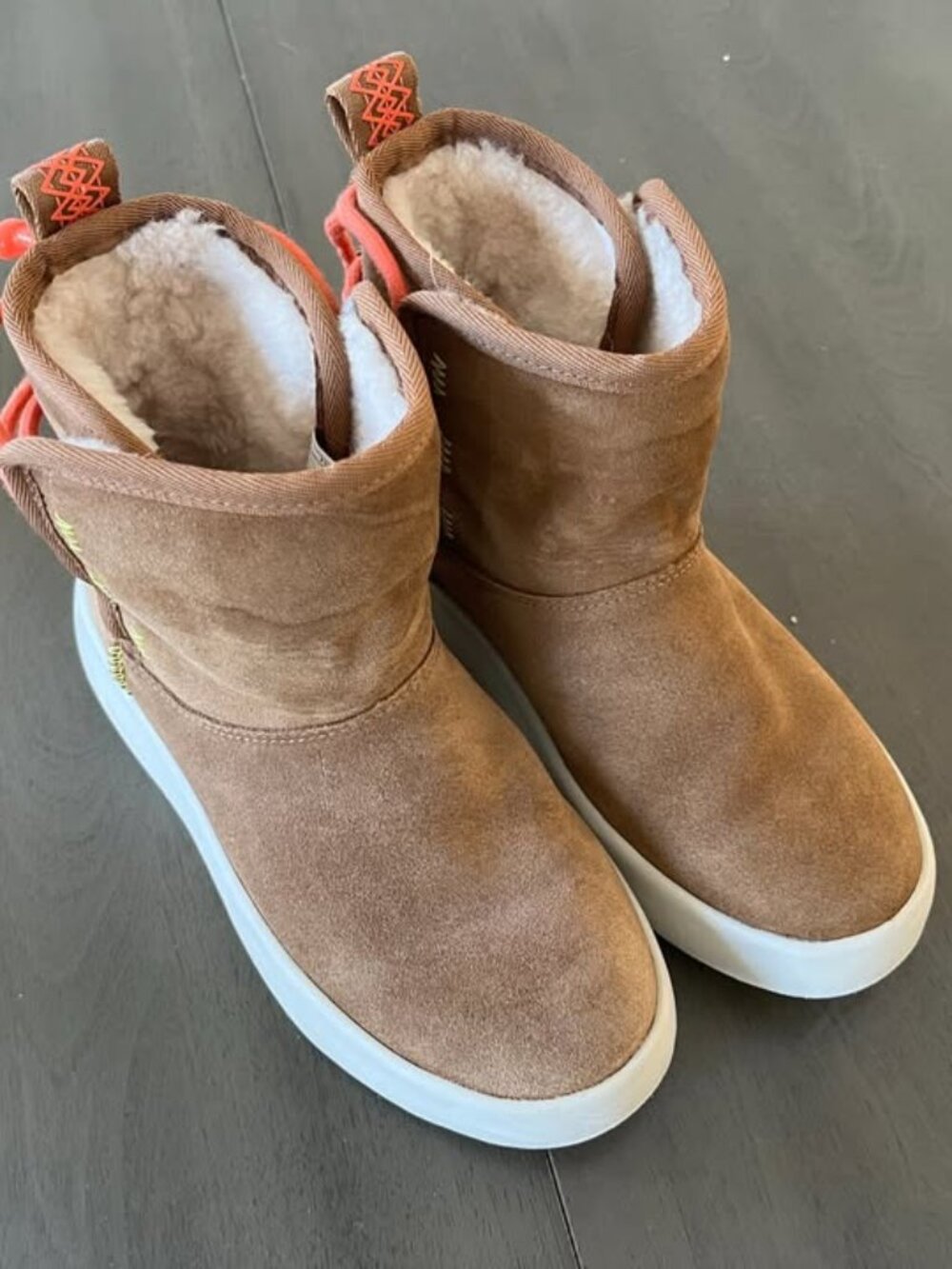 UGG Boom Women's Ankle Snow Suede Boots